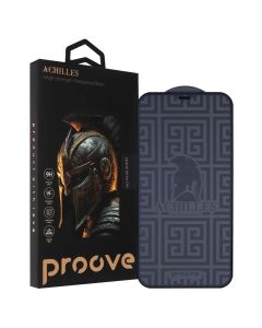 Захисне скло для iPhone 12/12 Pro PROOVE ACHILLES Чорне (Black)