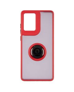 Чехол накладка для Motorola G85 Mate Ring Красный (Red)