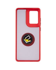 Чехол накладка для Motorola G85 Mate Ring Красный (Red)