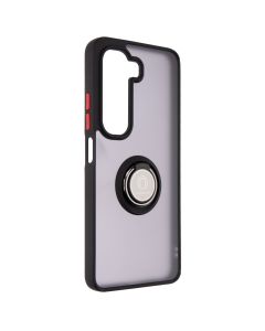 Чохол накладка для Infinix Hot 50 Mate Ring Чорна (Black Red)