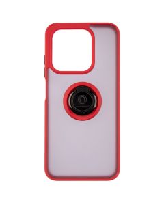 Чохол накладка для Infinix Hot 50i / Smart 9 Mate Ring Червона (Red)