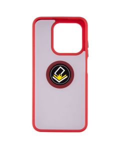 Чохол накладка для Infinix Hot 50i / Smart 9 Mate Ring Червона (Red)