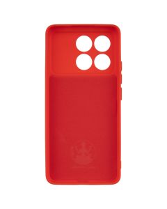 Чохол накладка для Poco X6 Pro 5G Soft Case Червона (Red)