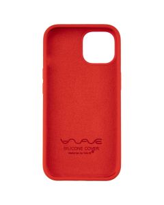 Чехол накладка для iPhone 15 WAVE Full Silicone Cover Красный (Red)