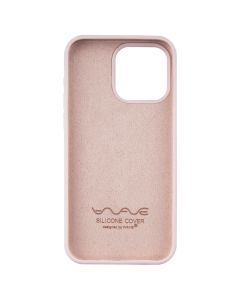 Чехол накладка для iPhone 15 Pro Max WAVE Full Silicone Cover Розовый (Chalk Pink)