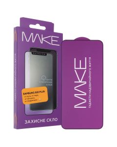 Захисне скло для Samsung S25 Plus MakeFuture 3D Чорне (Black)