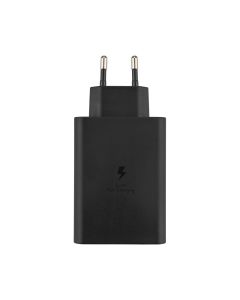 Зарядний пристрій Samsung 65W Power Adapter (1 USB + 2 USB-C) (EP-T6530NBE) Чорний (Black)