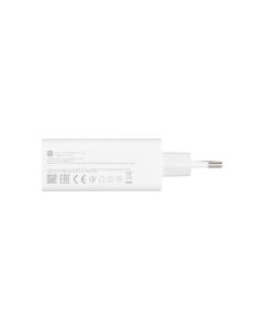 Зарядний пристрій Xiaomi 1USB 120W + кабель Type-C Білий (White)