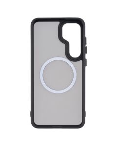 Чохол накладка для Samsung S25 Plus WAVE Matte Insane MagSafe Чорна (Black)