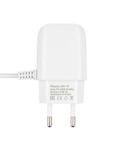 Зарядний пристрій Walker WH-12 1A + кабель Micro-USB Білий (White)