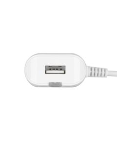 Зарядний пристрій Walker WH-12 1A + кабель Micro-USB Білий (White)