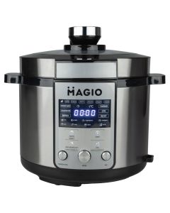 Мультиварка-скороварка Magio МG-429 Чорна Срібна (Black Silver)