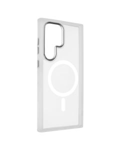 Чохол накладка для Samsung S24 Ultra Unit MagSafe Сіра (Silver)