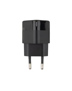 Зарядное устройство Veron TC-028 (1 USB + 1 USB-C) PD/QC 20W Черный