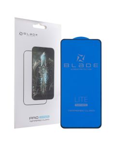 Захисне скло для Xiaomi Redmi Note 14 BLADE LITE Full Glue 3D Чорне (Black)