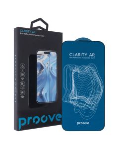Защитное стекло для iPhone 16 Pro Max PROOVE Clarity AR 3D Черное (Black)