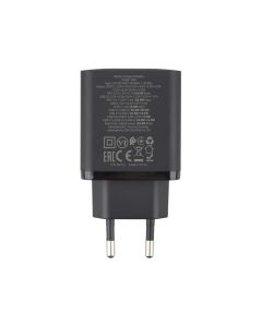 Зарядний пристрій Hoco N50 (1 USB + 2 USB-C) PD 45W Чорний (Black)