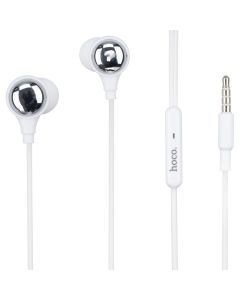 Наушники с микрофоном Hoco M116 Белые (белые)