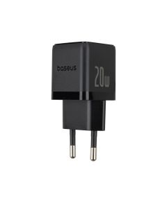 Зарядное устройство Baseus Palm Fast Charger (1 USB-C + 1 USB) 20W Черный