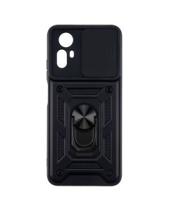 Чехол-накладка для Xiaomi Redmi Note 12s Camshield Serge Ring Черный (Black)