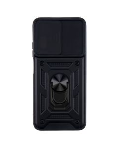 Чехол-накладка для Xiaomi Redmi Note 12s Camshield Serge Ring Черный (Black)