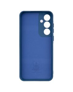 Чехол накладка для Samsung A55 Soft Case Синий (Navy Blue)