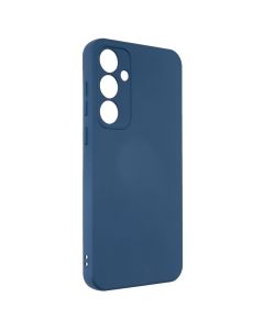 Чехол накладка для Samsung A55 Soft Case Синий (Navy Blue)