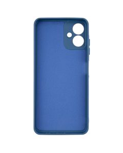 Чехол накладка для Samsung A06 Soft Case Синий (Navy Blue)