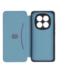 Чехол-кейс для Xiaomi Redmi Note 14 Pro Flip Синий (Teal) MakeFuture