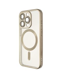Чохол накладка для iPhone 15 Pro WAVE Metal Matte Case with Magnetic Ring MagSafe Біла (White Titanium)