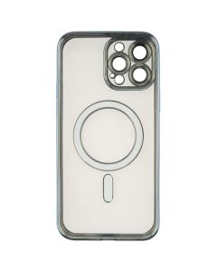 Чохол накладка для iPhone 13 Pro Max WAVE Metal Matte Case with Magnetic Ring MagSafe Синя (Sierra Blue)