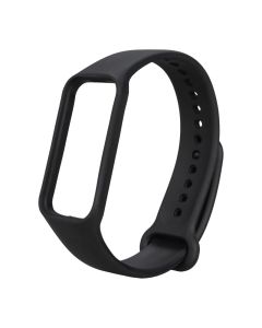 Ремешок для часов Xiaomi Mi Band 8 Active/9 Active/Redmi Smart Band 2 Черный (Black)
