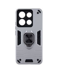 Чохол накладка для Xiaomi Redmi Note 13 Transfomer Ring Сіра (Silver)