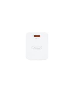 Зарядний пристрій XO CE09 (USB-C) QC&PD3.0 45W 3A Білий (White)