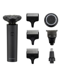 Електробритва Grunhelm GHS303UMB Чорна (Black) VV30