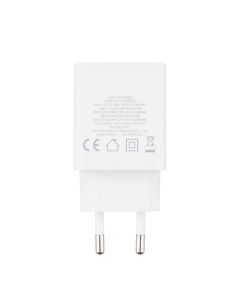 Зарядний пристрій Baseus Cube Fast Charger 20W QC+PD (1 USB-C + 1 USB) Білий (White)
