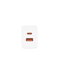Зарядний пристрій Baseus Cube Fast Charger 20W QC+PD (1 USB-C + 1 USB) Білий (White)