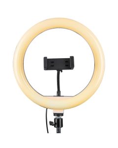 Кільцева світлодіодна лампа LED QX-260 Чорна (Black)