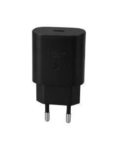 Зарядний пристрій Samsung 25W PD Power Adapter + кабель Type-C Чорний (EP-TA800NBE) (Black)