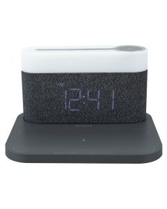 Нічник з Бездротовою Зарядкою Proove Day & Night Сірий (Dark Grey)