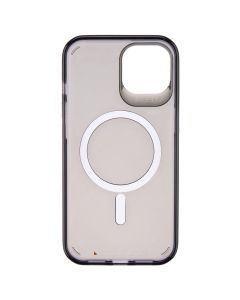 Чехол накладка для iPhone 14 Gear4 Clear MagSafe Черный (Black)