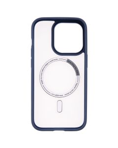 Чохол накладка для iPhone 14 Pro Spigen MagSafe Синя (Blue)