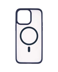 Чохол накладка для iPhone 14 Pro Max Spigen MagSafe Синя (Blue)