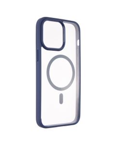 Чохол накладка для iPhone 14 Pro Max Spigen MagSafe Синя (Blue)