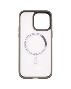Чохол накладка для iPhone 14 Pro Max Spigen MagSafe Сіра (Grey)