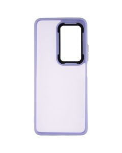 Чохол накладка для Infinix Hot 50 TPU+PC Lyon Frosted Фіолетова (Lilac)