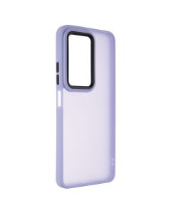 Чохол накладка для Infinix Hot 50 TPU+PC Lyon Frosted Фіолетова (Lilac)