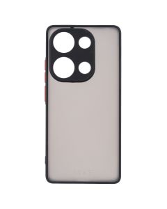 Чехол-накладка для Xiaomi Redmi Note 14S Frame MakeFuture Черный (Black)