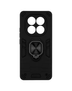 Чохол накладка для Xiaomi Redmi Note 14 Pro 5G Transformer Ring Чорна (Black)