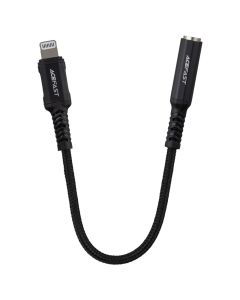Перехідник Acefast C1-05 Lightning to 3.5mm 0.18м Чорний (Black)